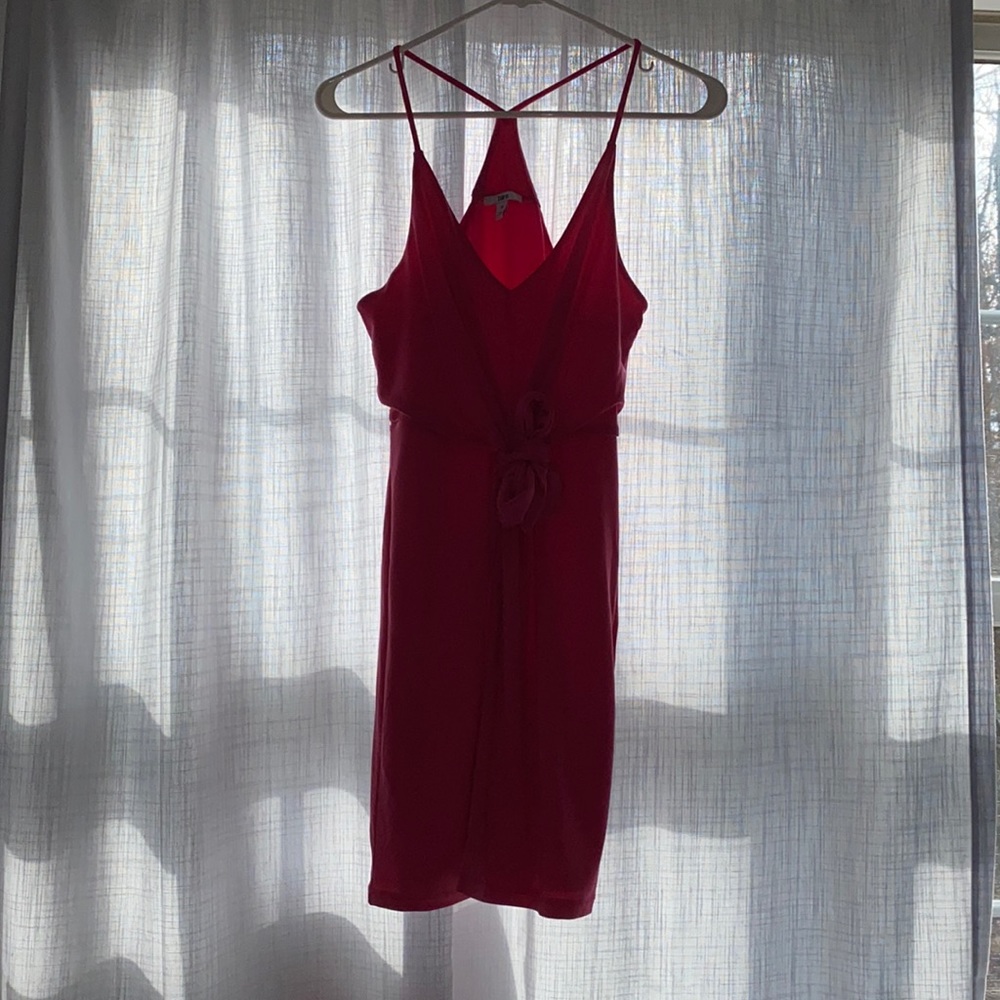 pink dress